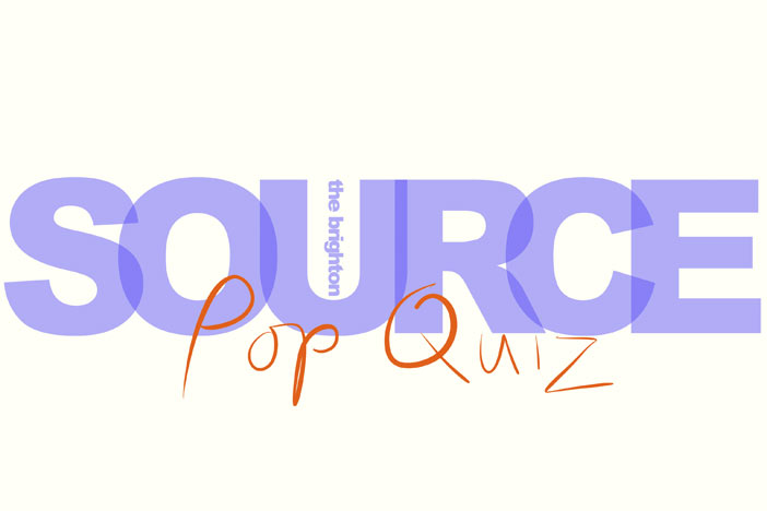 Brighton SOURCE pop quiz at The Hope