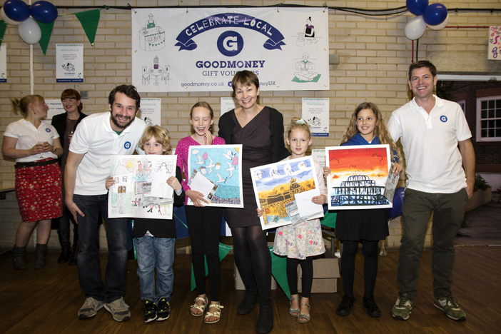 Goodmeny voucher scheme launch Brighton Caroline Lucas - Ashley Laurence - Time for Heroes Photography