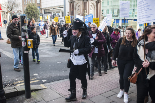 Brighton NHS Protest