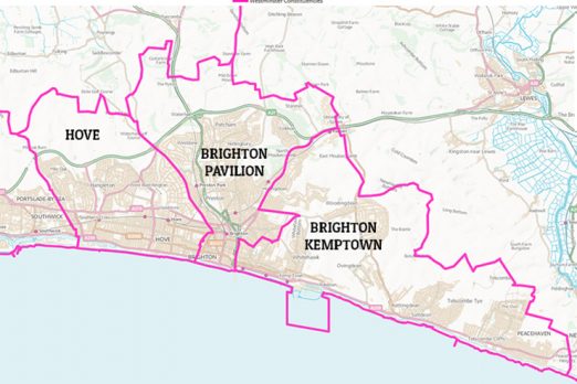 Brighton Electoral Boundaries 522x348 