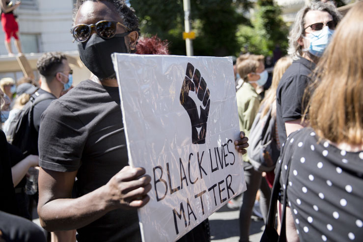 Black Lives Matter BLM Protest Brighton Source Time for Heroes Photography Ashley Laurence