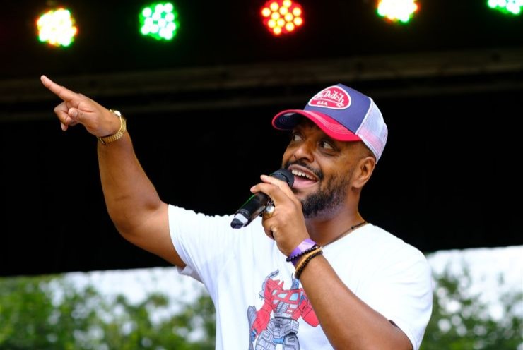Donaeo performing at Brighton Bash 2026